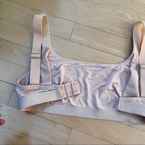 Lively Eco Staright UpBusty Bralette in Toasted Almond 1 ( 30DD/32DDD) - Picture 4 of 8